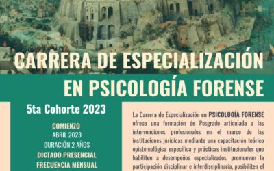 U. de Rosario – Especialización en Psicología Forense