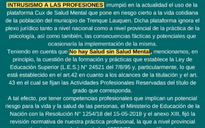 Comunicado de la Comisión de Legislación del Distrito XIV