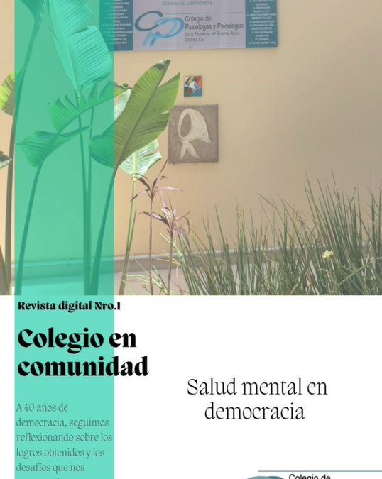 Primera Revista Digital «Colegio en Comunidad»