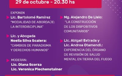 Conversatorio “Fortalecimiento y Defensa de Ley Nacional de Salud Mental»