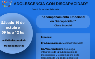 Curso “Actualización en niñez y adolescencia con discapacidad”