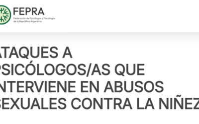 Ataques a Psicólogas/os que interviene en abusos sexuales contra la niñez