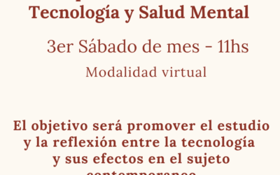 Grupo de Estudio sobre Tecnología y Salud Mental