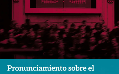 Pronunciamiento sobre el tratamiento de la Ley de Emergencia en Discapacidad
