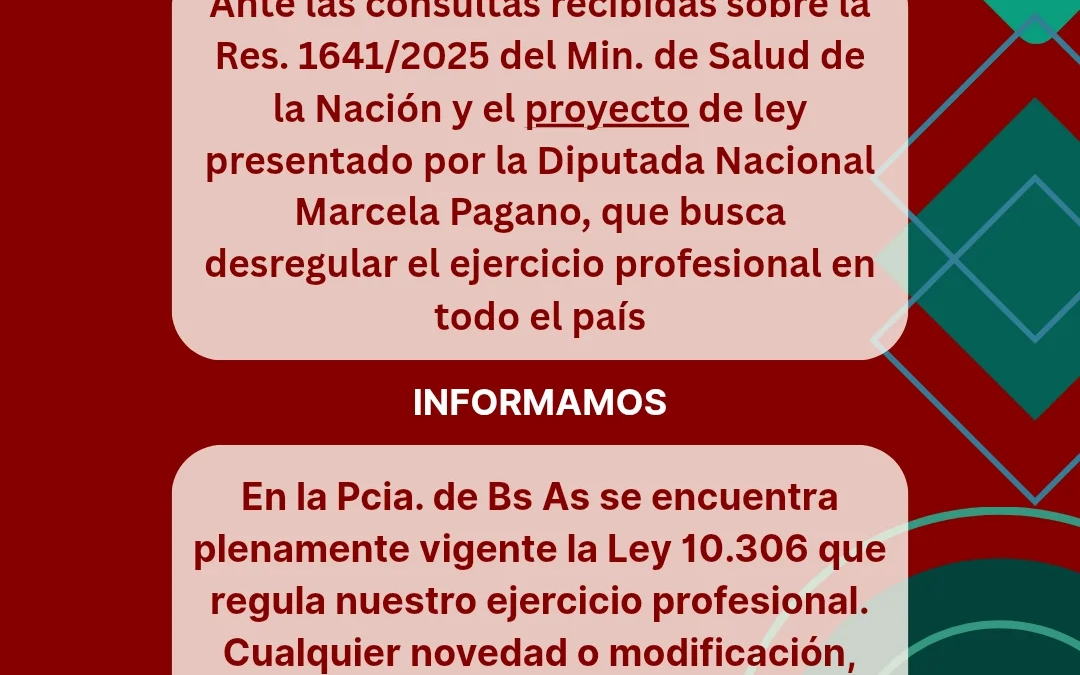 Ley 10.306 de Ejercicio Profesional de la Psicología en Provincia Bs. As.