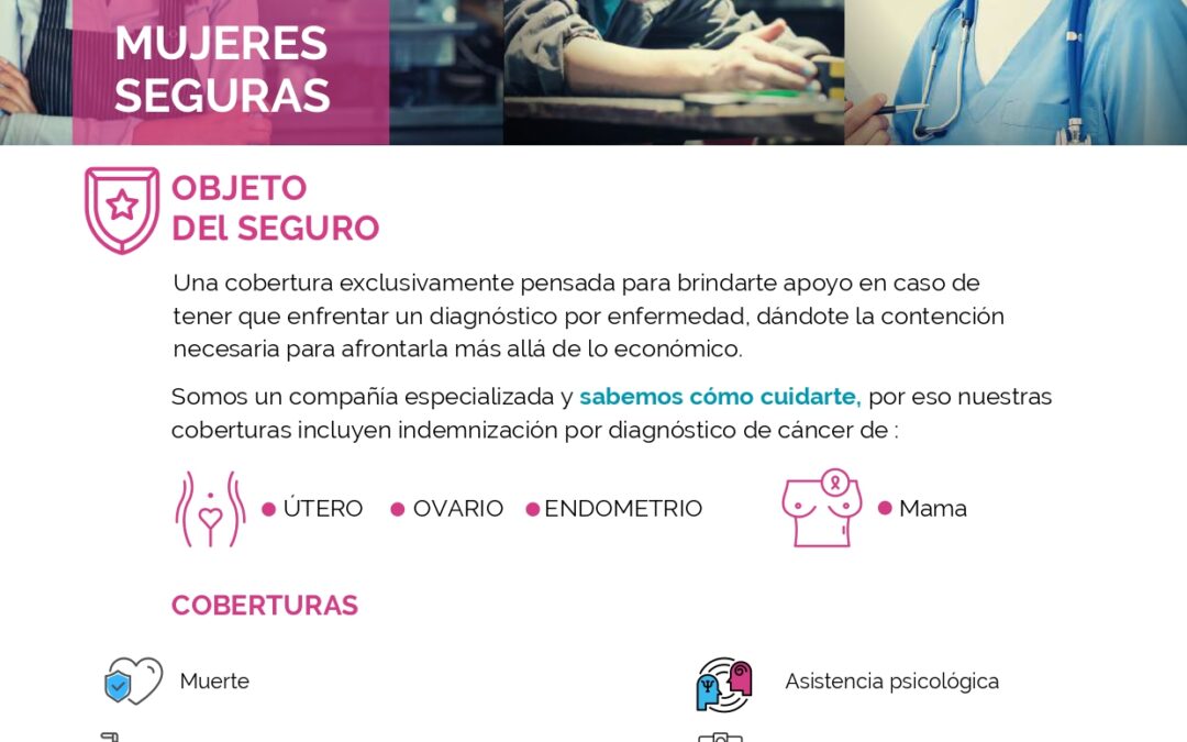 Compañía Noble de Seguros: Plan «Mujeres Seguras»