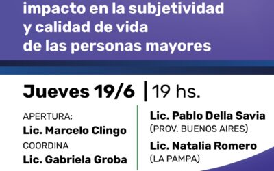 La violencia duele: impacto en la subjetividad y calidad de vida de las personas mayores