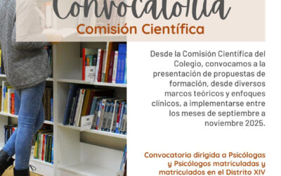 Convocatoria a presentación de propuestas de formación – Comisión Científica